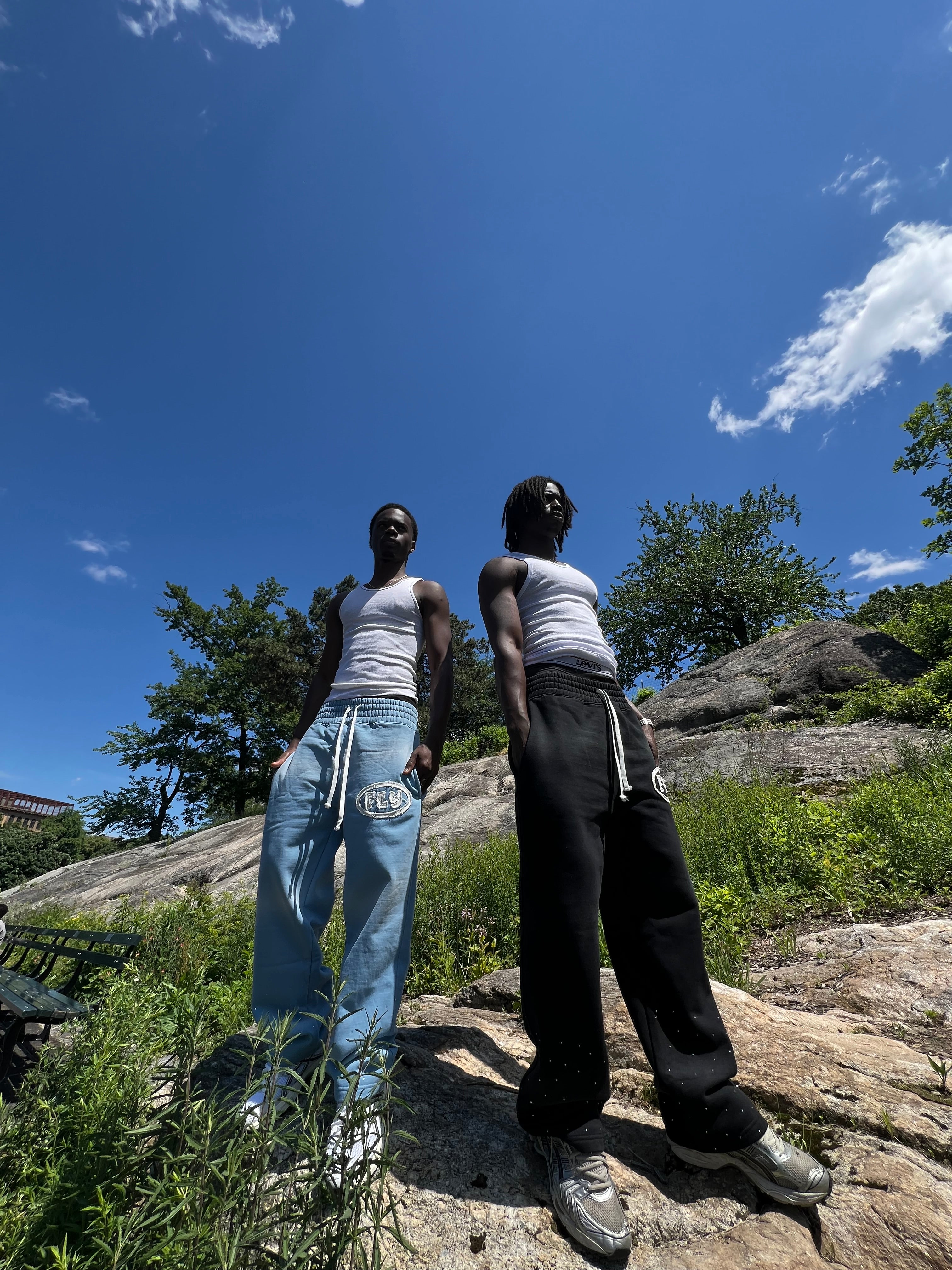 Blue 2fly sweatpants