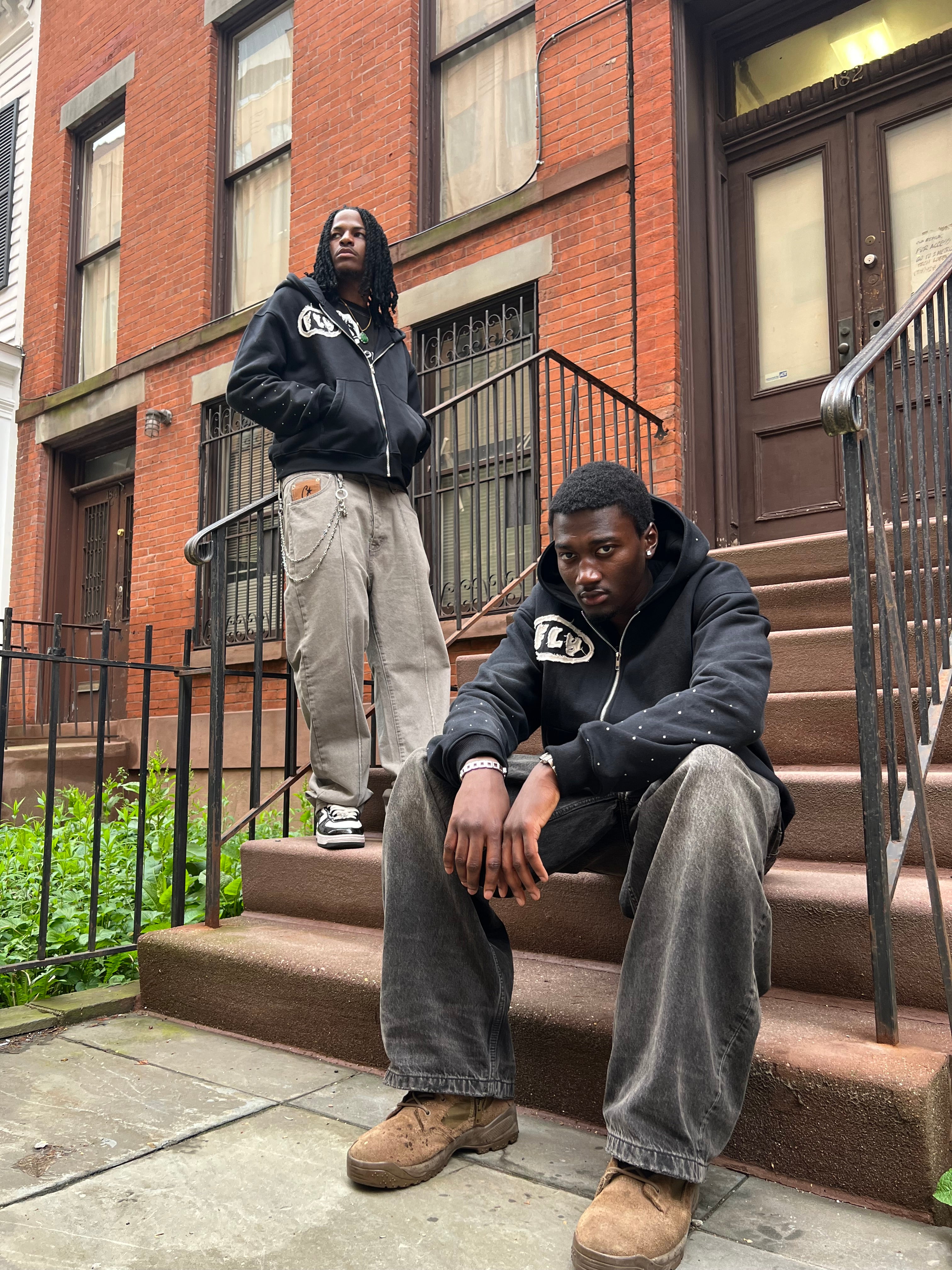 Black 2fly hoodie
