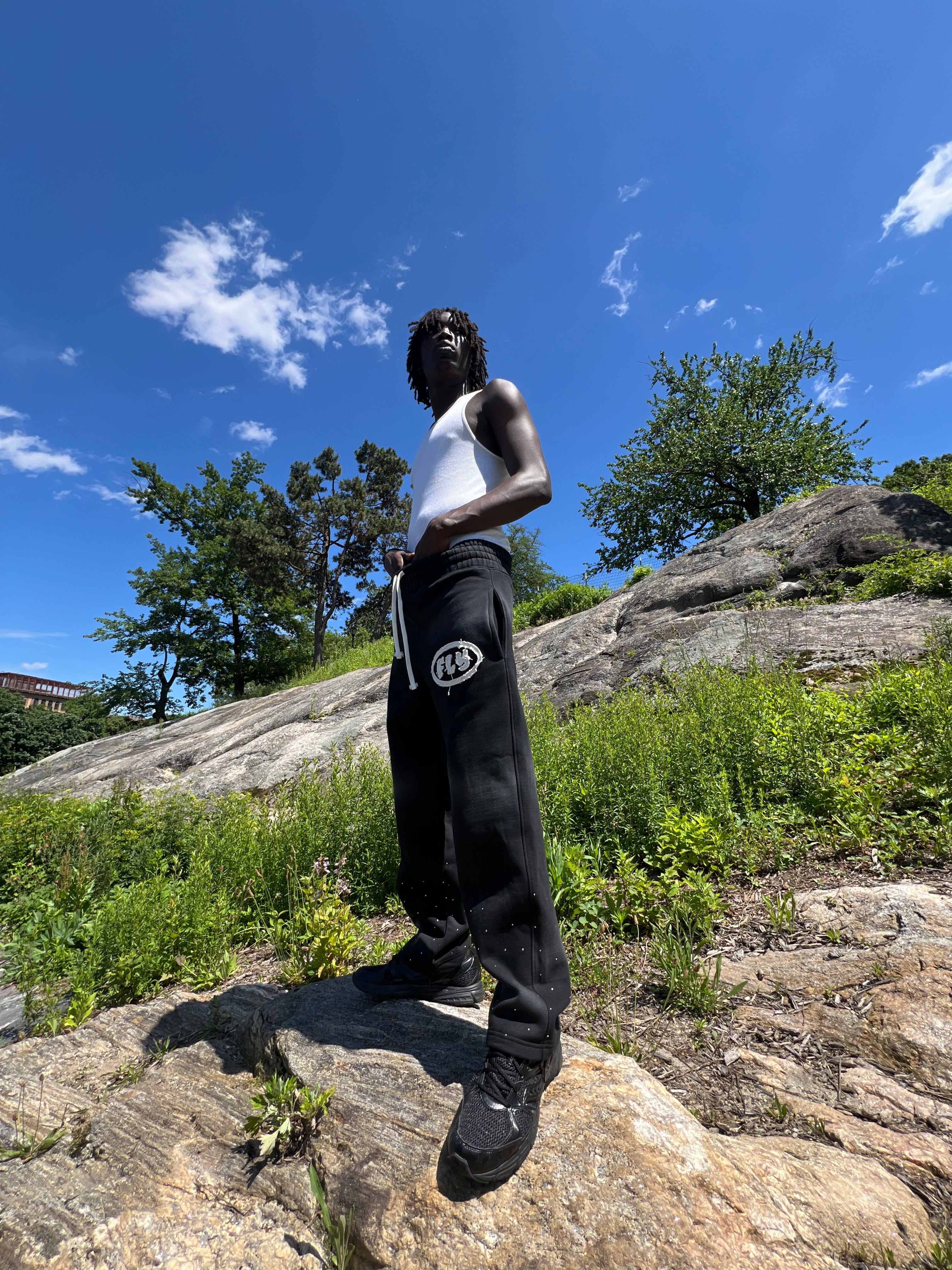 Black 2fly sweatpants